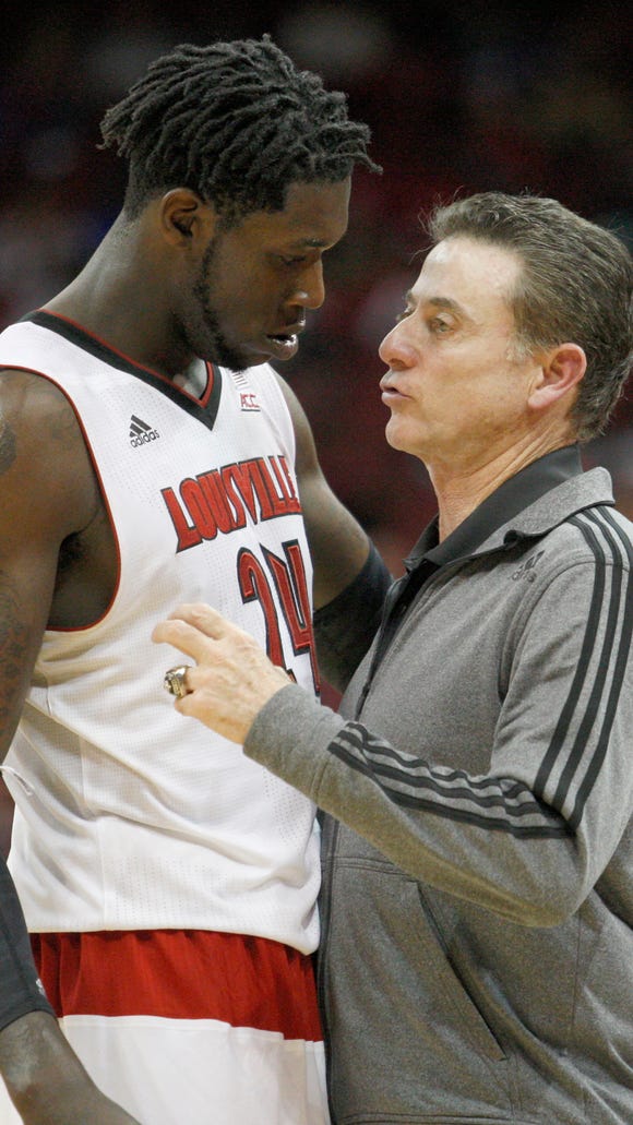 Post Scrimmage Q A With Louisville Basketball Coach Rick Pitino