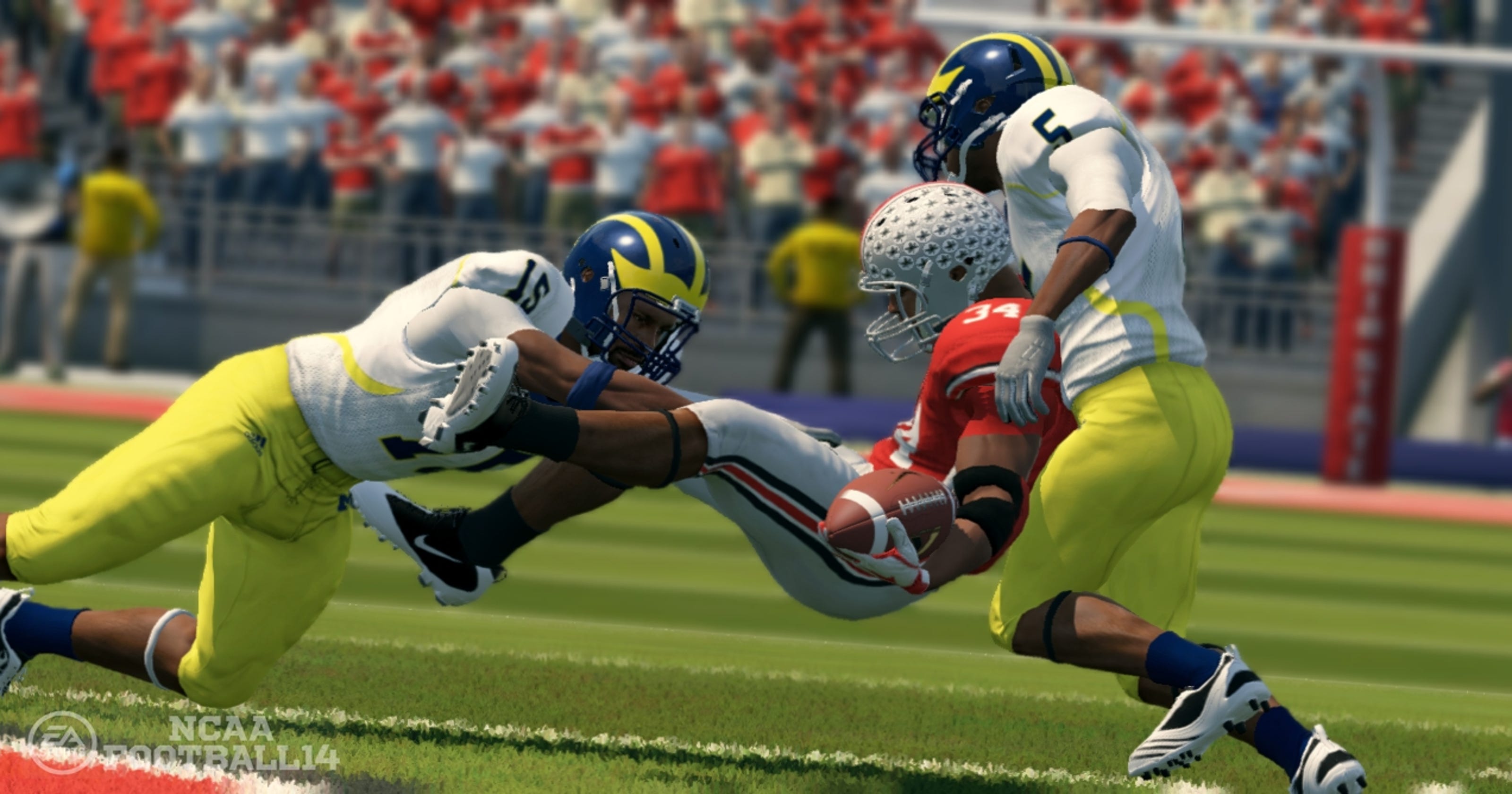 'NCAA Football 14' tackles July video game sales mark