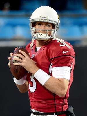 Cardinals QB Carson Palmer was drafted by the Bengals out of Southern Cal with the first overall pick in 2003.