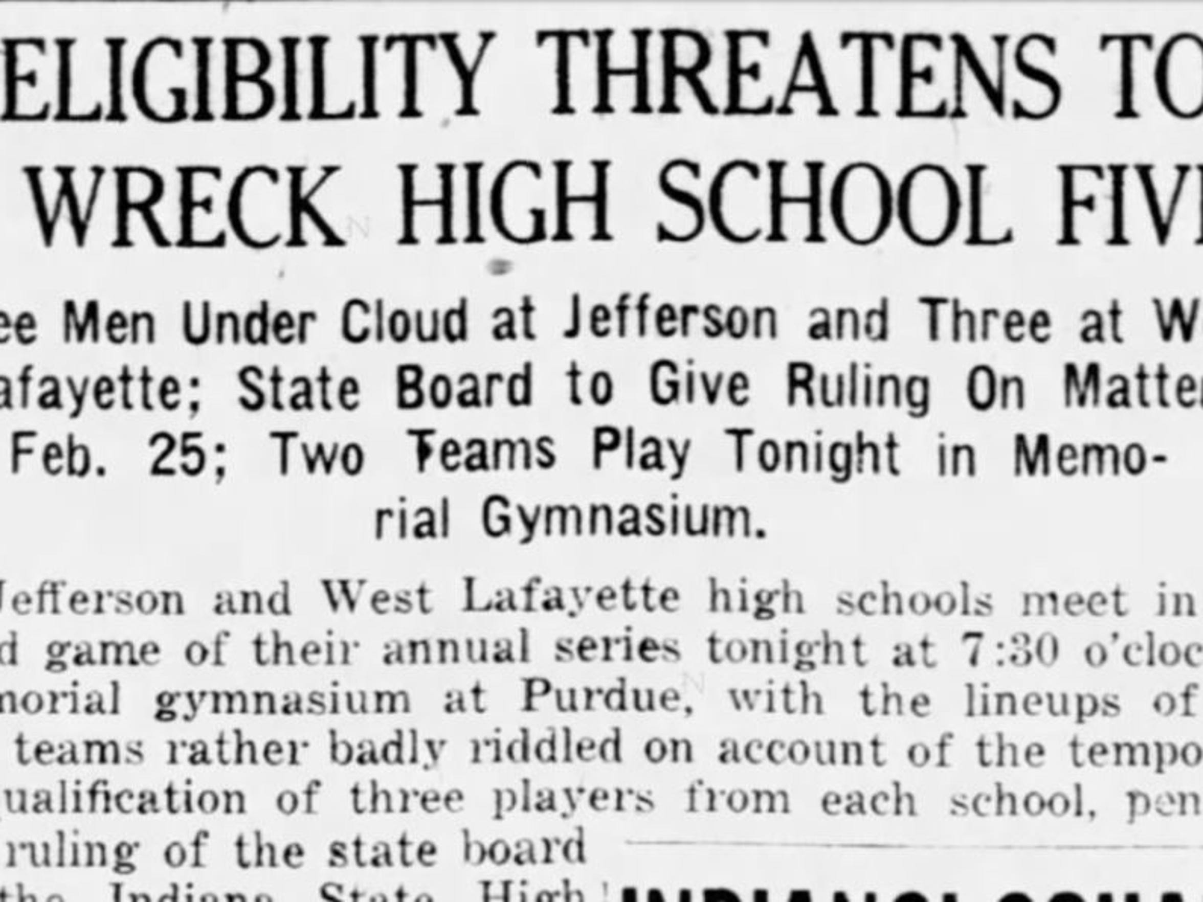 Bangert What the ‘H’? How Lafayette Jeff became the Bronchos