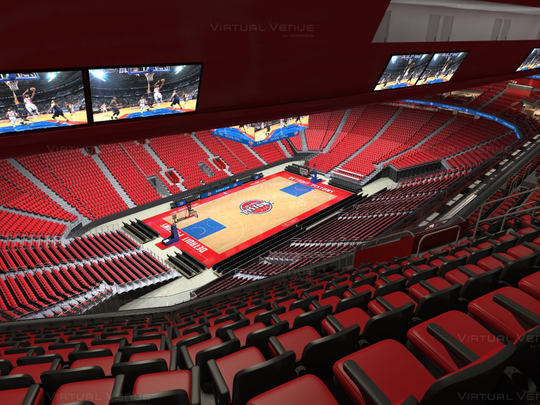 Take A Look Pistons Virtual Tour Of New Arena