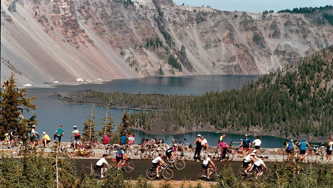 Crater Lake opens for biking, hiking on Rim Drive