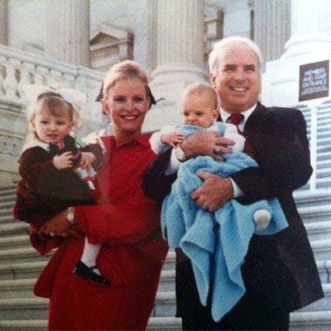 Meghan McCain tweeted this undated photo Sept....