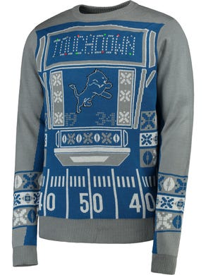 Check Out These Ugly Detroit Sports Christmas Sweaters