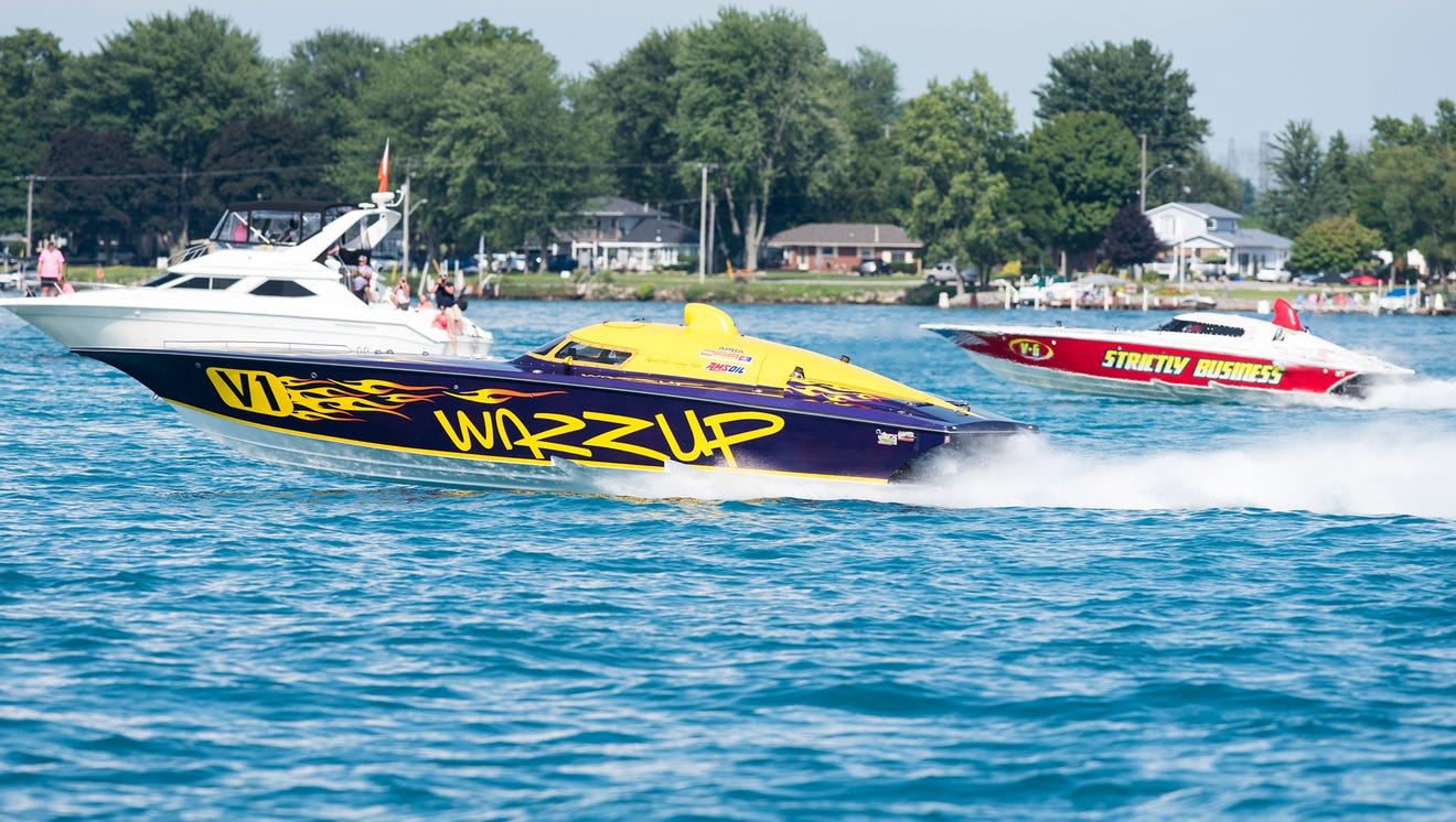 powerboat races st clair