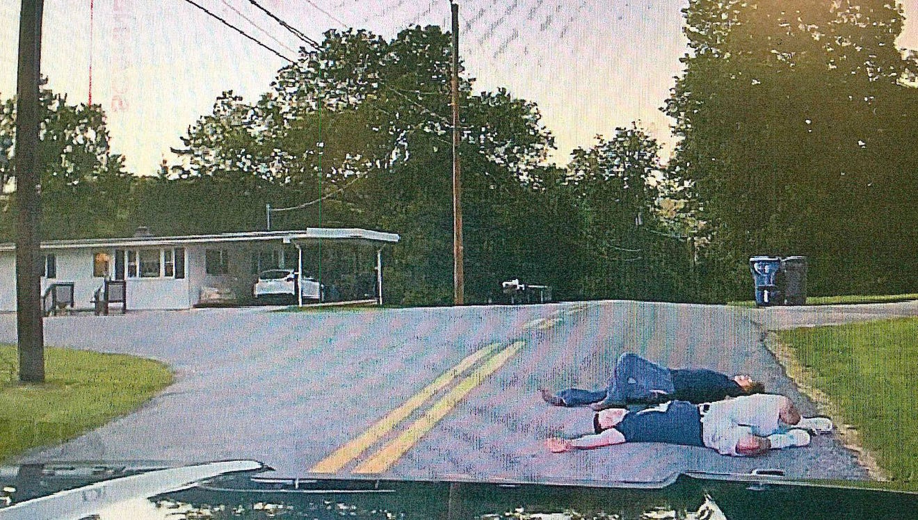Newberry Police Cite Drunken Couple Passed Out In Road 