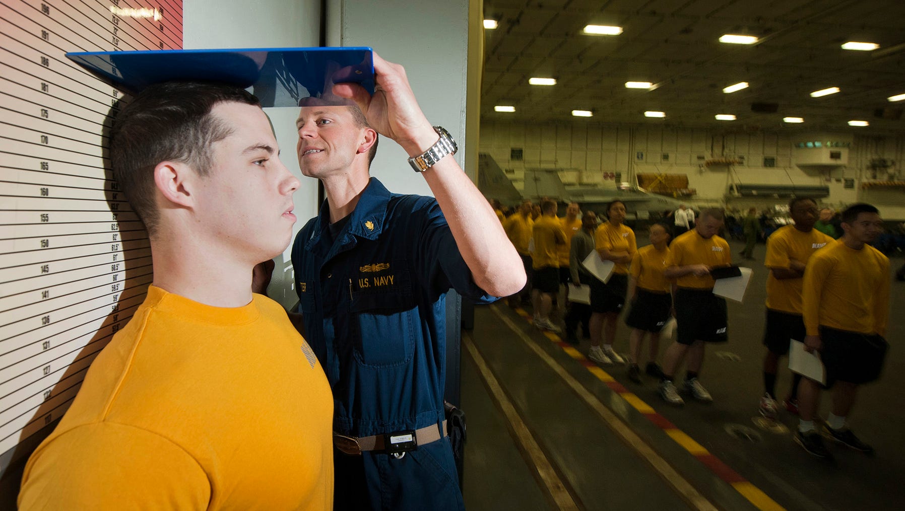 Navy Considers More Lenient Body Size Standards