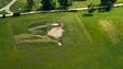 Amelia Earhart Earthwork is located in Atchison, Kan.,