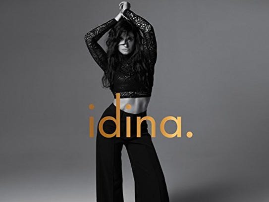 Idina Menzel on the cover on "idina."