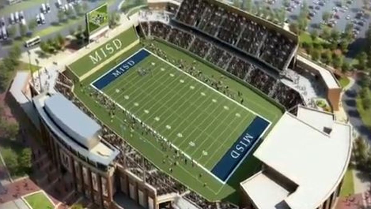 Texas High School Set To Build 62 8 Million Football Stadium