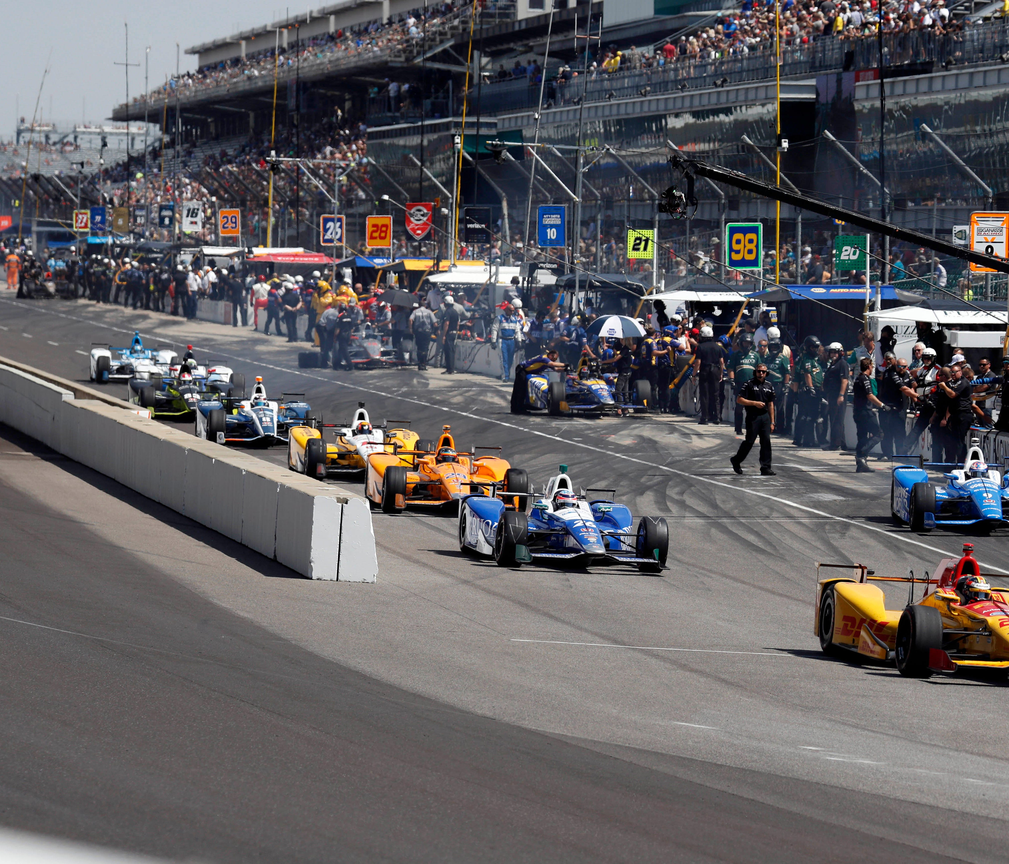 USP INDYCAR: 101ST RUNNING OF THE INDIANAPOLIS 500 S CAR USA IN