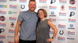 Guests on the red carpet with Pat McAfee at the IndyStar