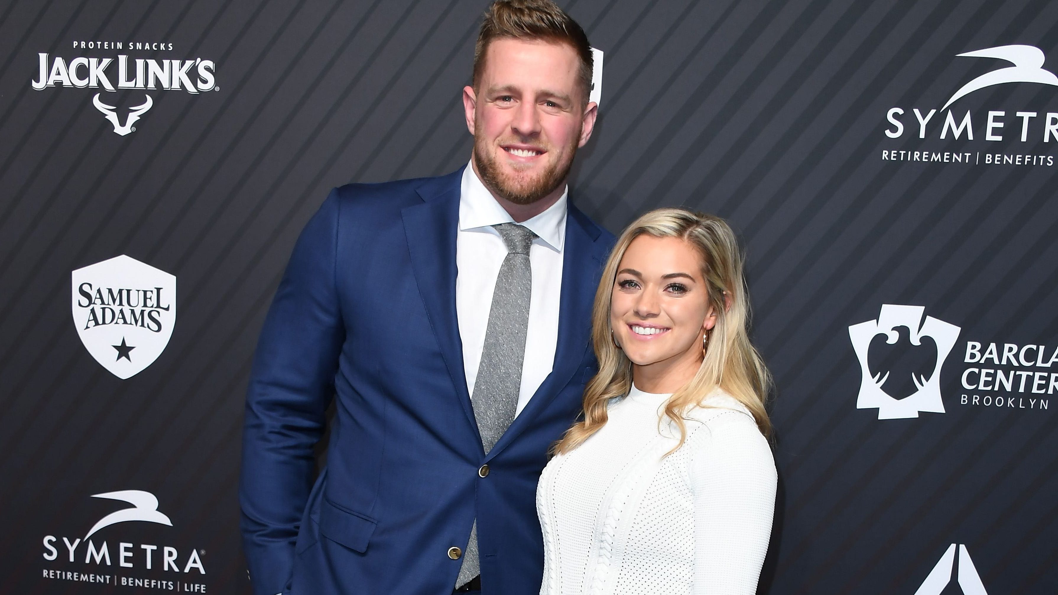 Wisconsin Football Star J J Watt Marries Kealia Ohai In Bahamas