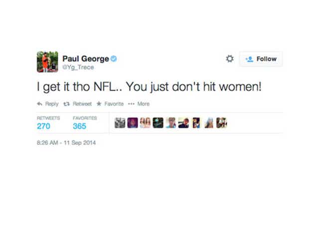 Pacers Larry Bird Calls Paul George S Tweets On Ray Rice Domestic Violence Thoughtless