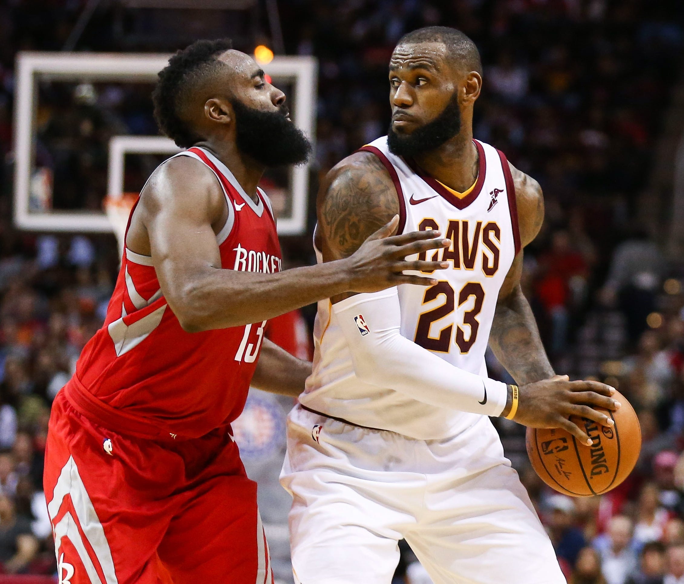 LeBron James is a four-time MVP, while James Harden is the favorite to win his first.