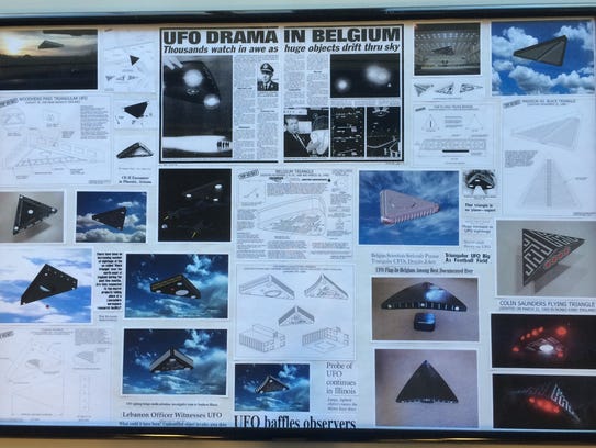 Triangular-shaped UFOs are the most common observed
