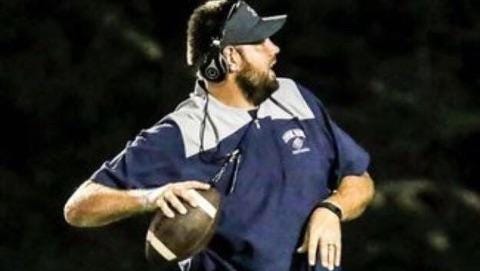 Chris Sands, the Brooksville Central head football coach named to the same position for Eau Gallie on Jan. 9, 2018.