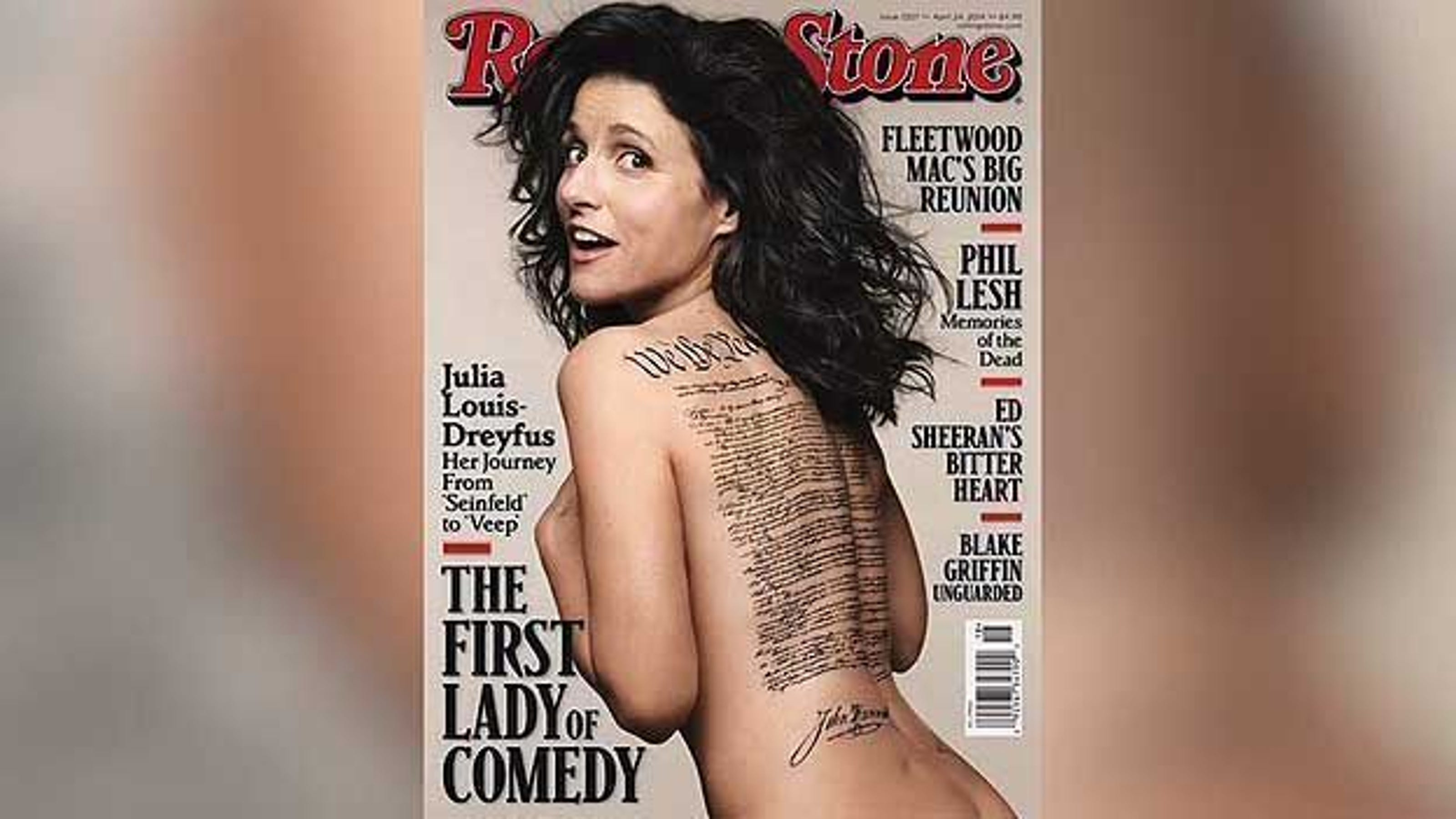 Julia Louis Dreyfus Is Naked On The New Cover Of Rolling The Best Porn Webs...