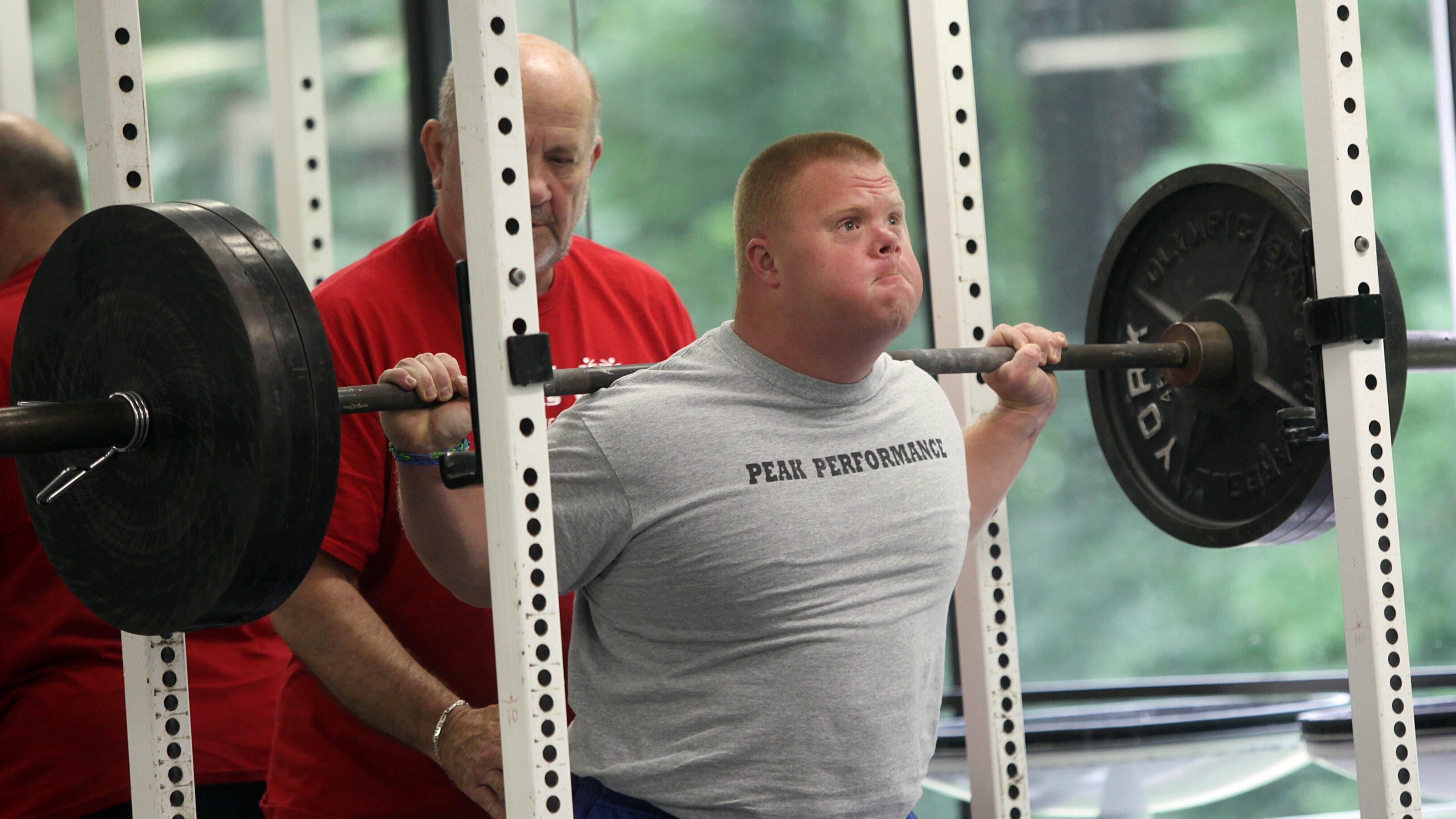 INSPIRING STORY Born with Down Syndrome, Del. man presses for gold