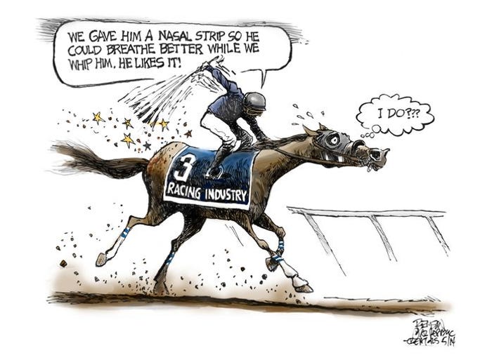 Editorial cartoons on sports