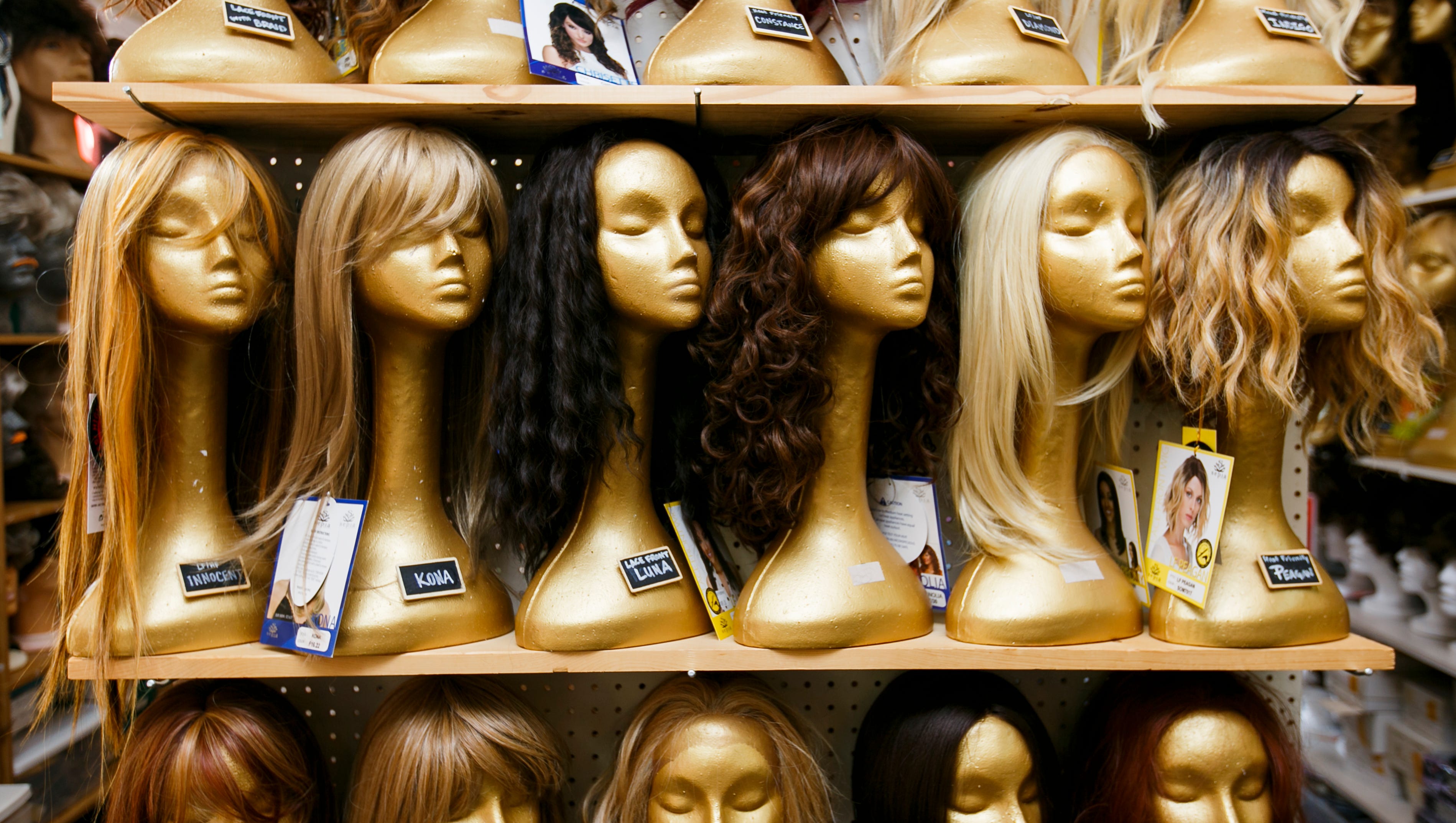 World of wigs clearance