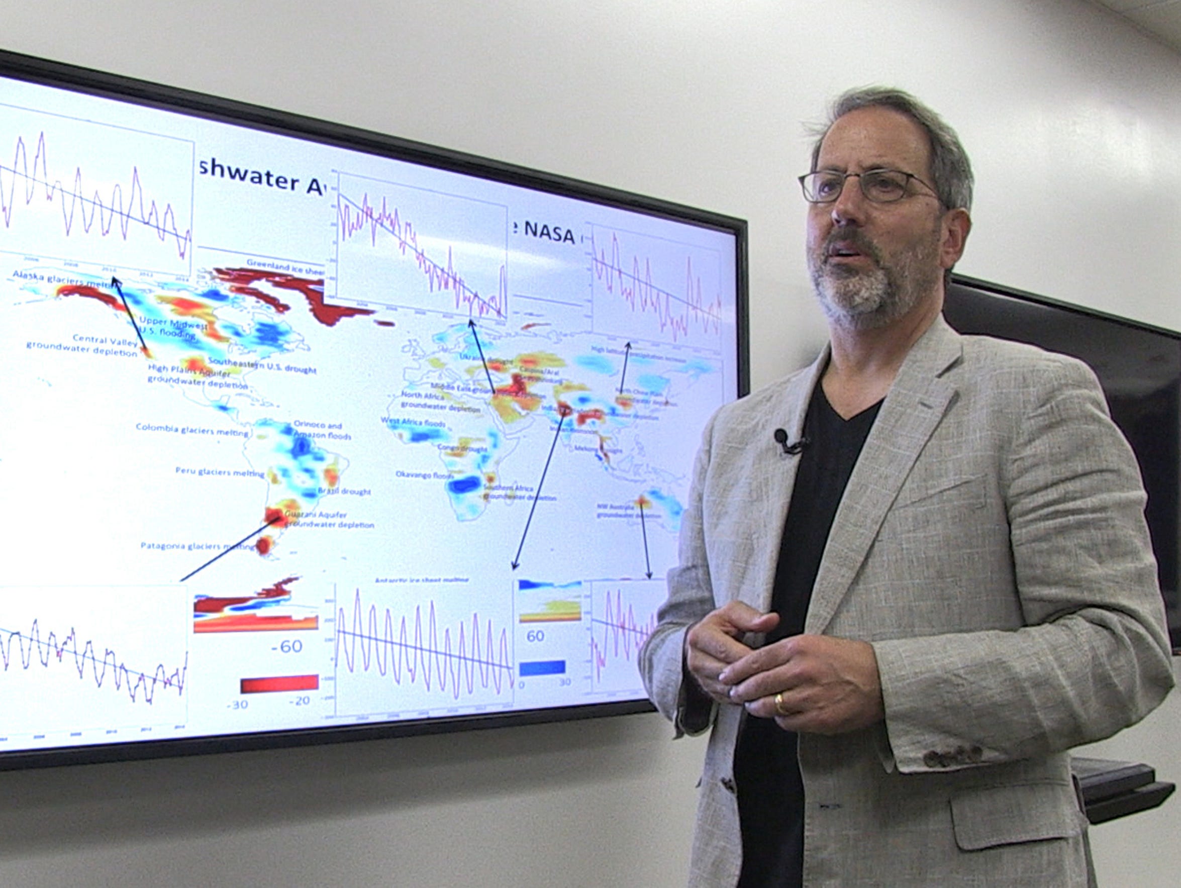 Jay Famiglietti, a professor of Earth System Science