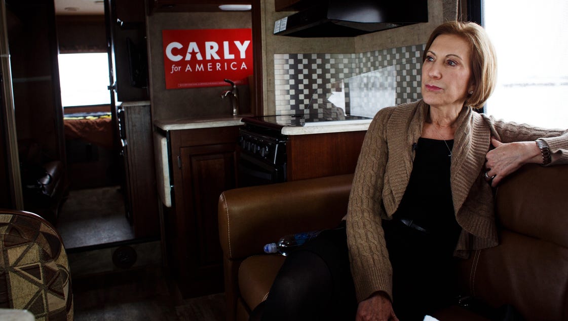 Getting personal with Carly Fiorina