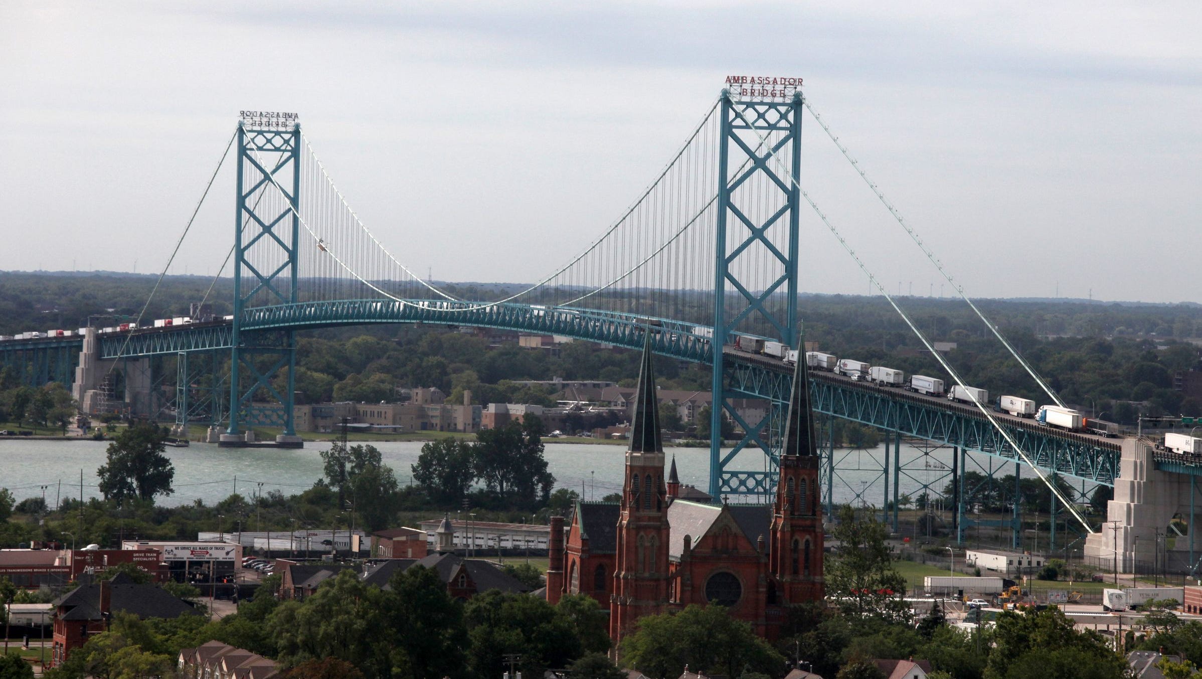 A Tale of Two Bridges over the Detroit River