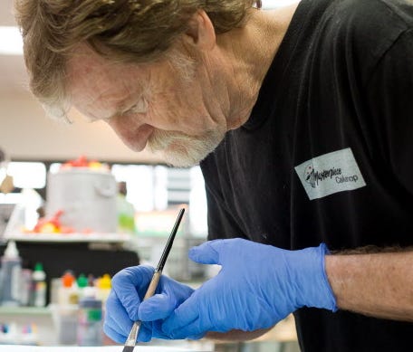 Jack Phillips, owner of Masterpiece Cakeshop in Lakewood, Col.
