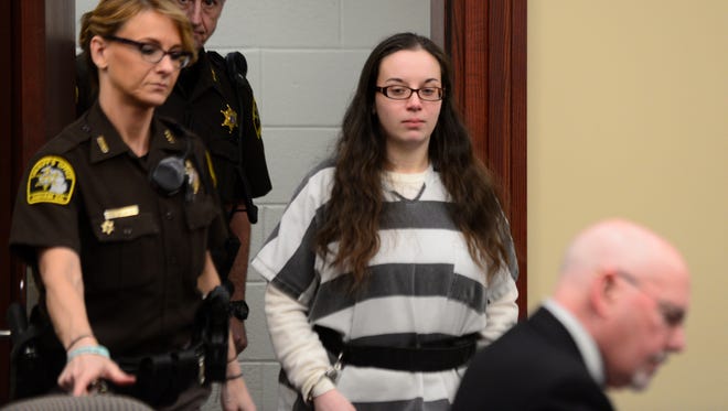 Melissa Mitin, who pleaded guilty to second-degree murder in the death of her baby daughter, was sentenced Wednesday, April 13, 2016 to 27 1/2 to 40 years in prison.