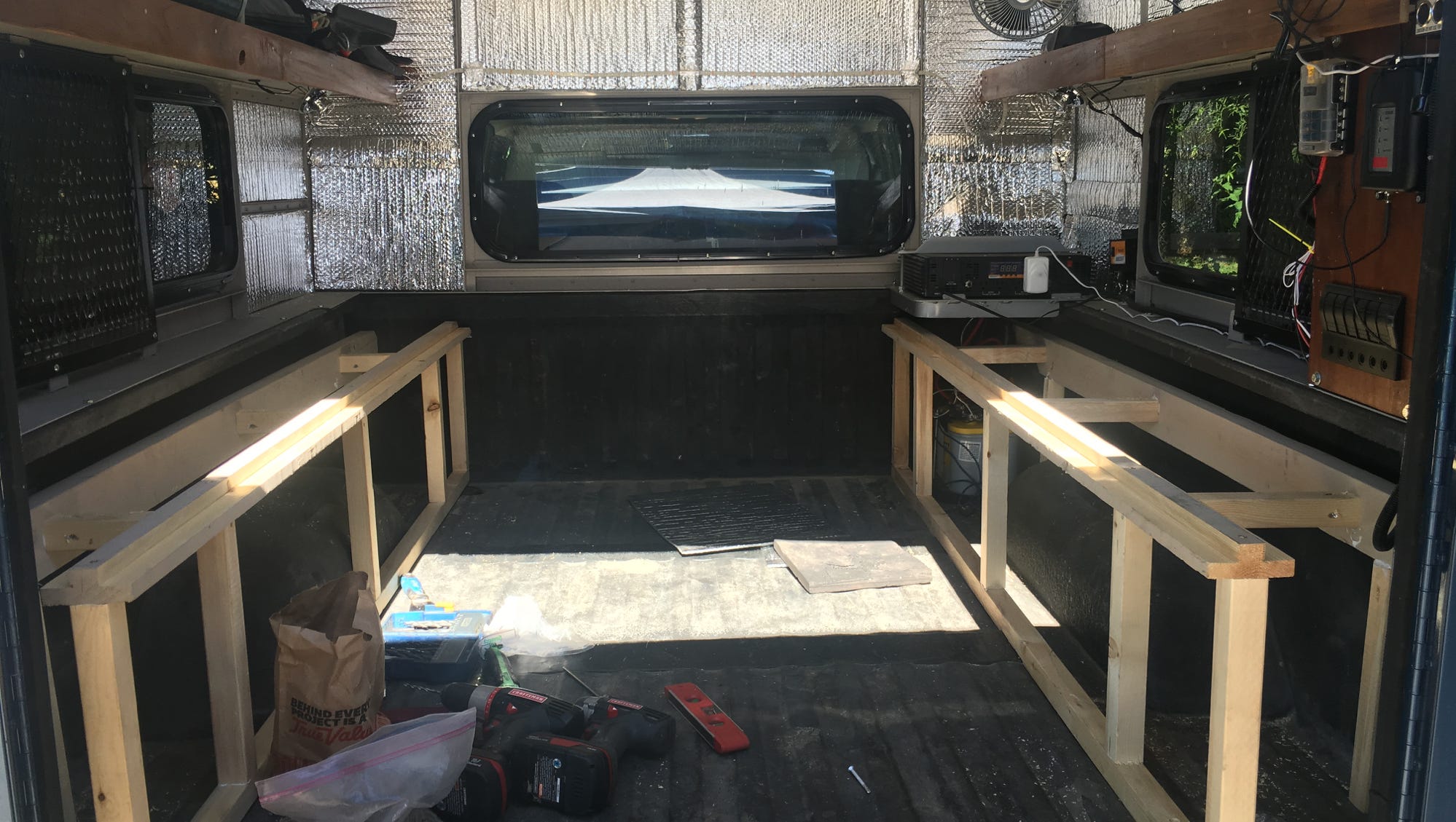 Here’s what’s great and notgreat about my DIY truck camping setup
