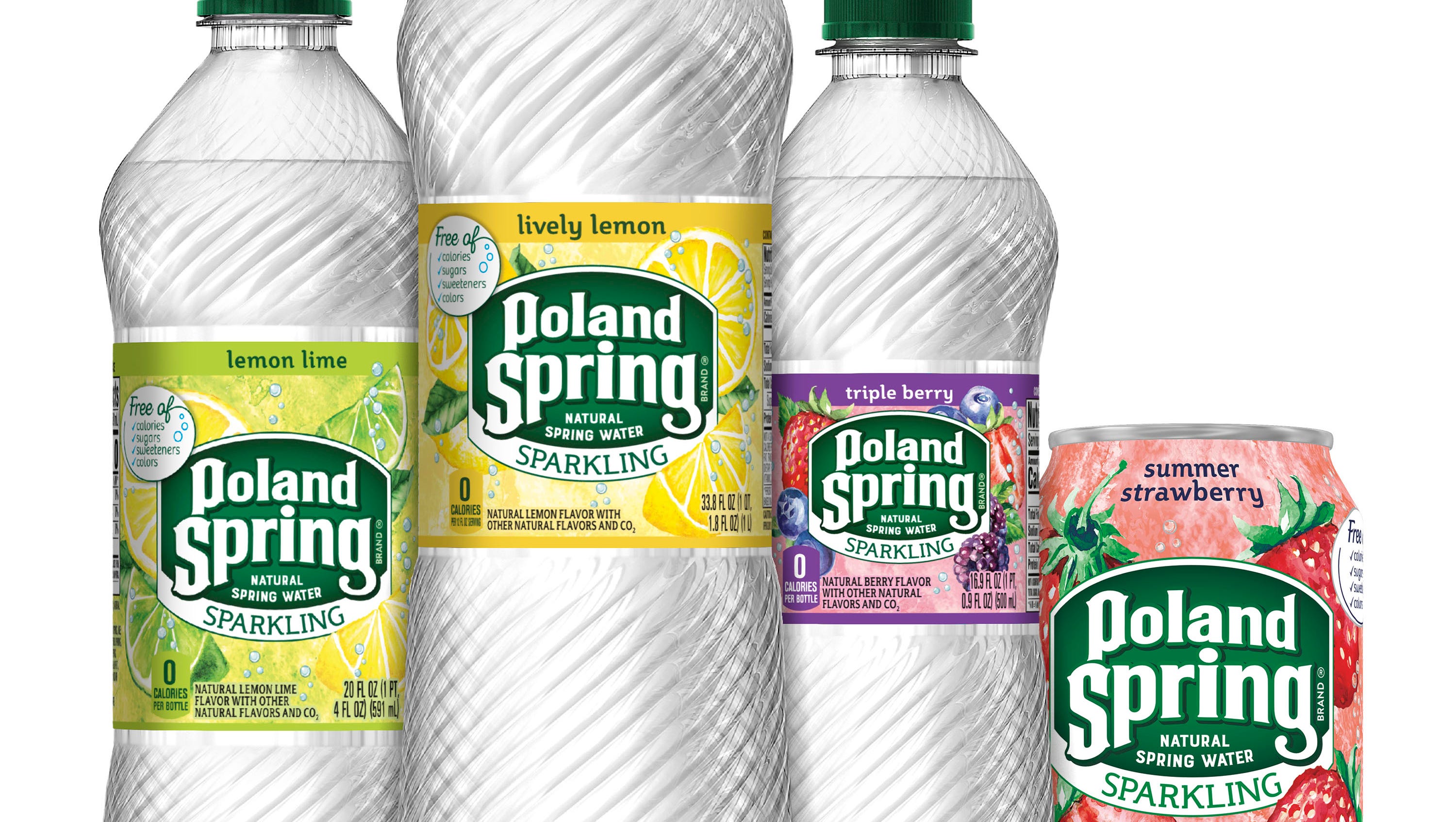 Flavored sparkling water sales are bubbling up