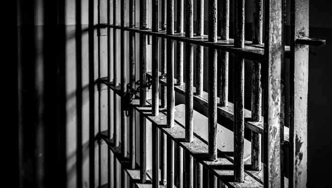 Prison Cell Bars.