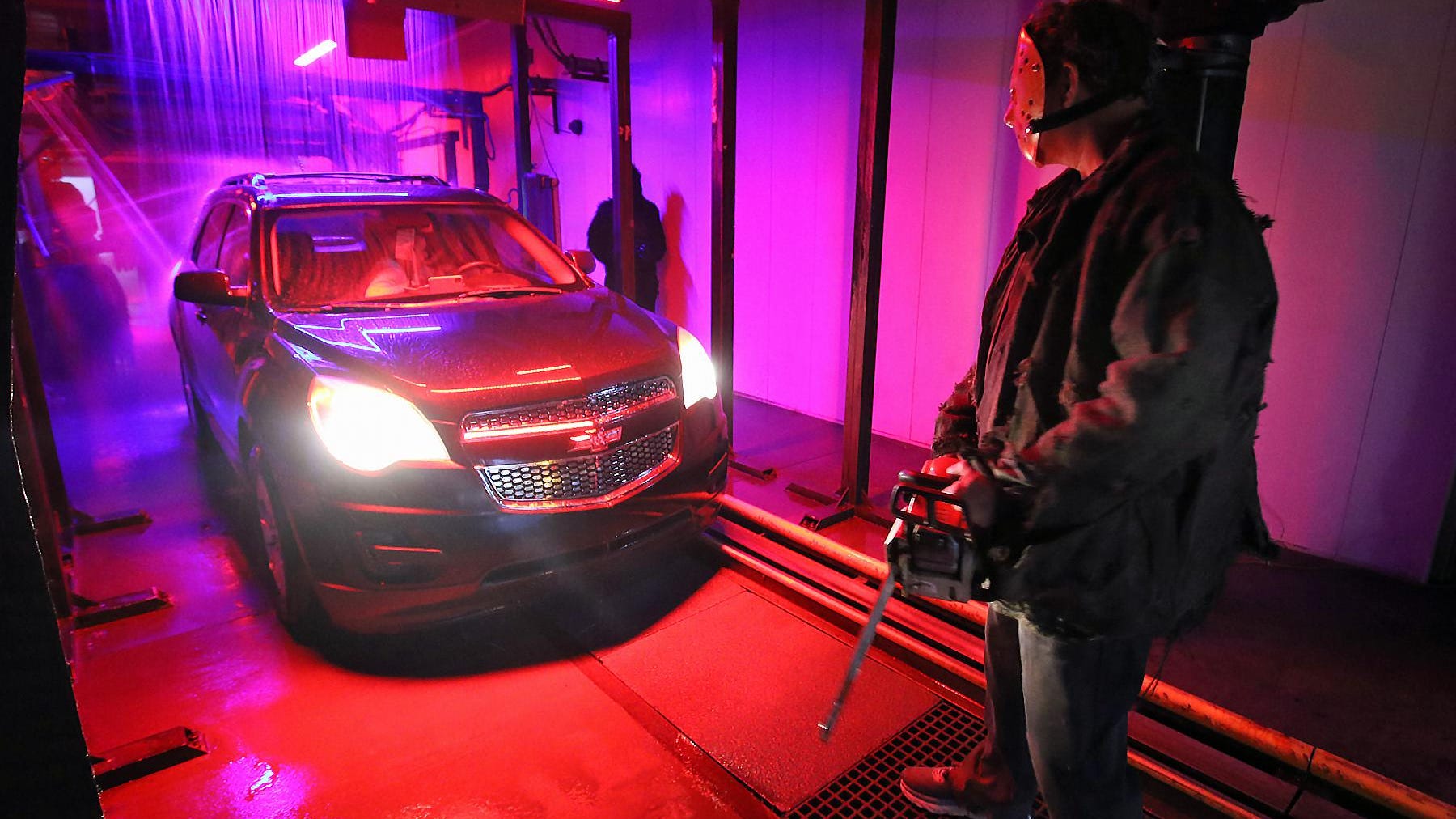 Tunnel Of Terror Haunted Car Wash Now Scaring In Belmont