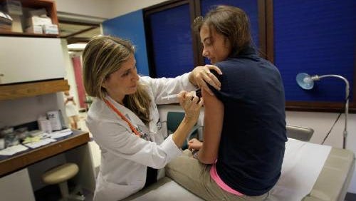 A new study has found that since a vaccine was introduced six years ago to prevent the sexually transmitted human papillomavirus, incidence rates of the cervical cancer causing infection have dropped 64 percent in teenage girls.