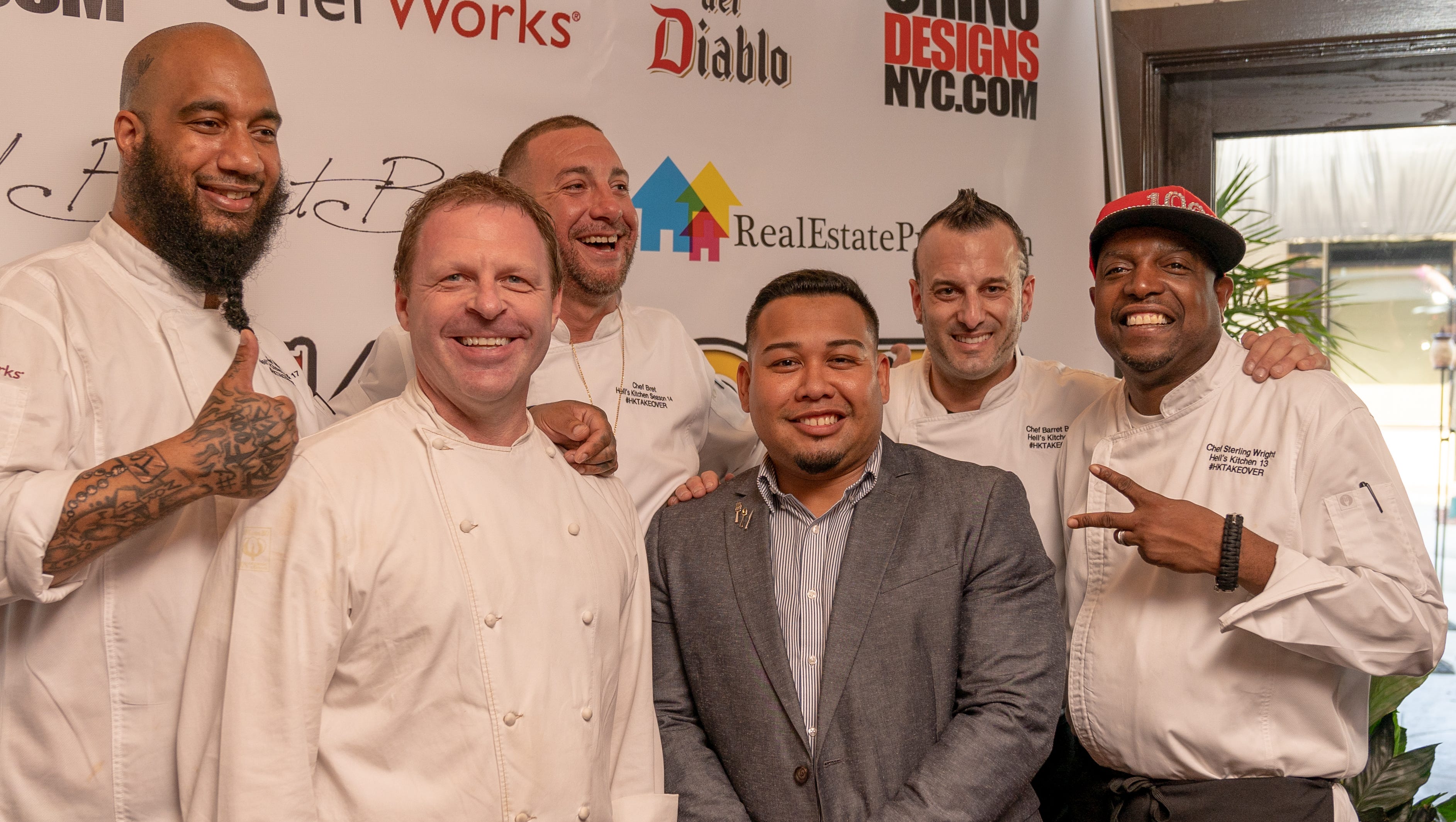 Hell's Kitchen Celebrity Chefs Impress Diners At Bistro 41