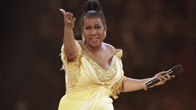 Aretha Franklin received the Michiganians of the Year Lifetime Achievement Award in 2018.