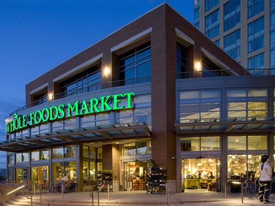 Photo of a Whole Foods Market location in downtown Seattle.