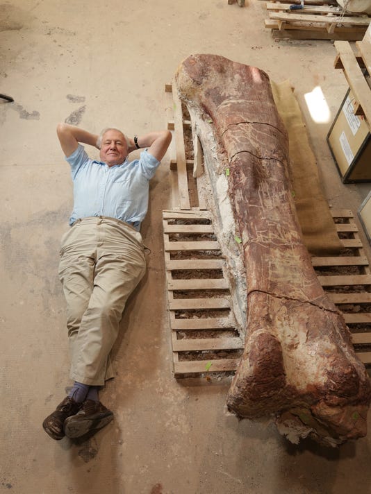 attenborough and the giant dinosaur