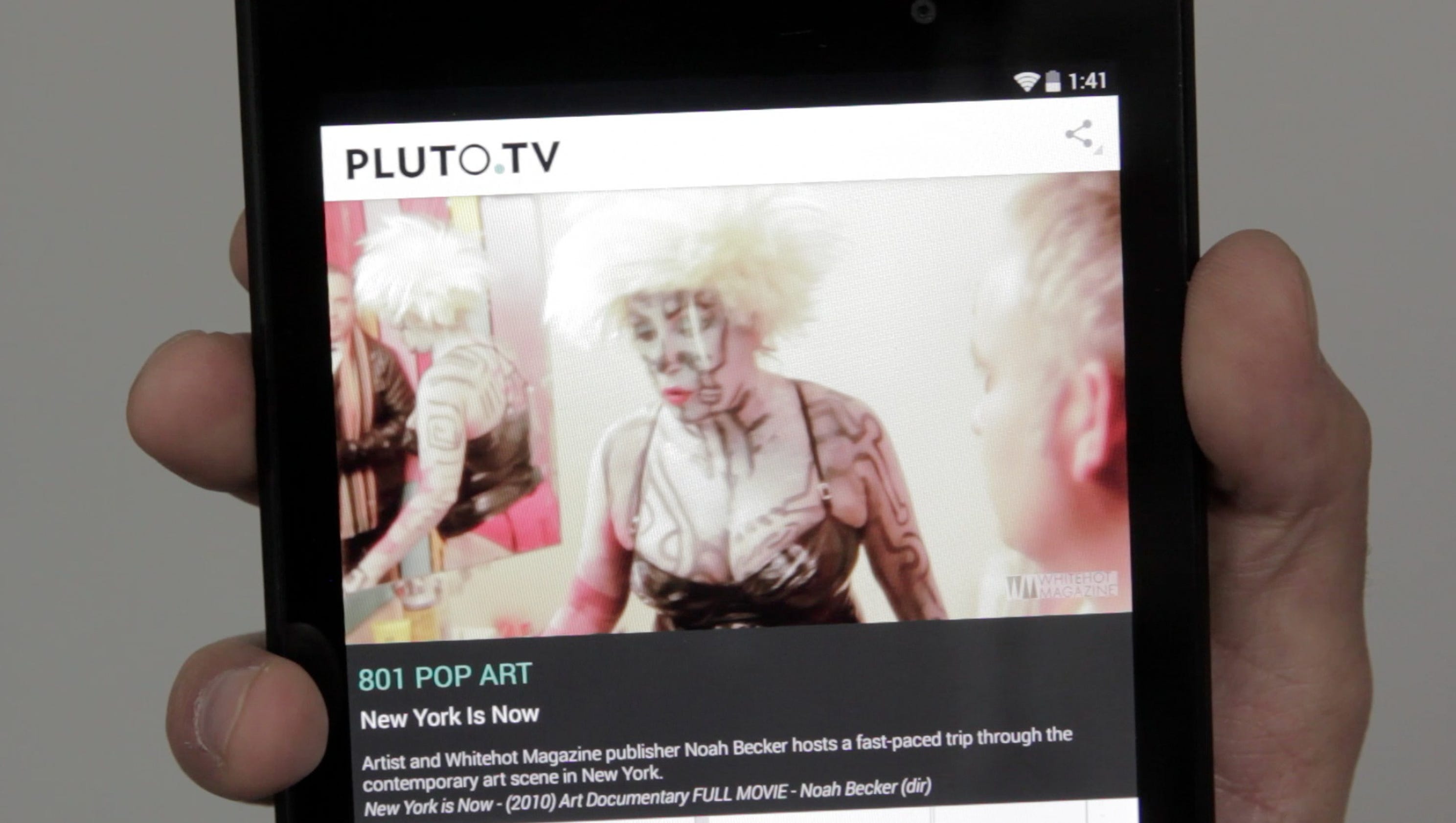 Pluto.tv delivers guide to Web video