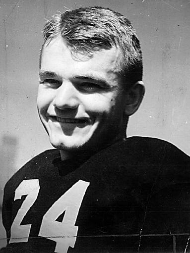 1939 photo of Iowa's Nile Kinnick.