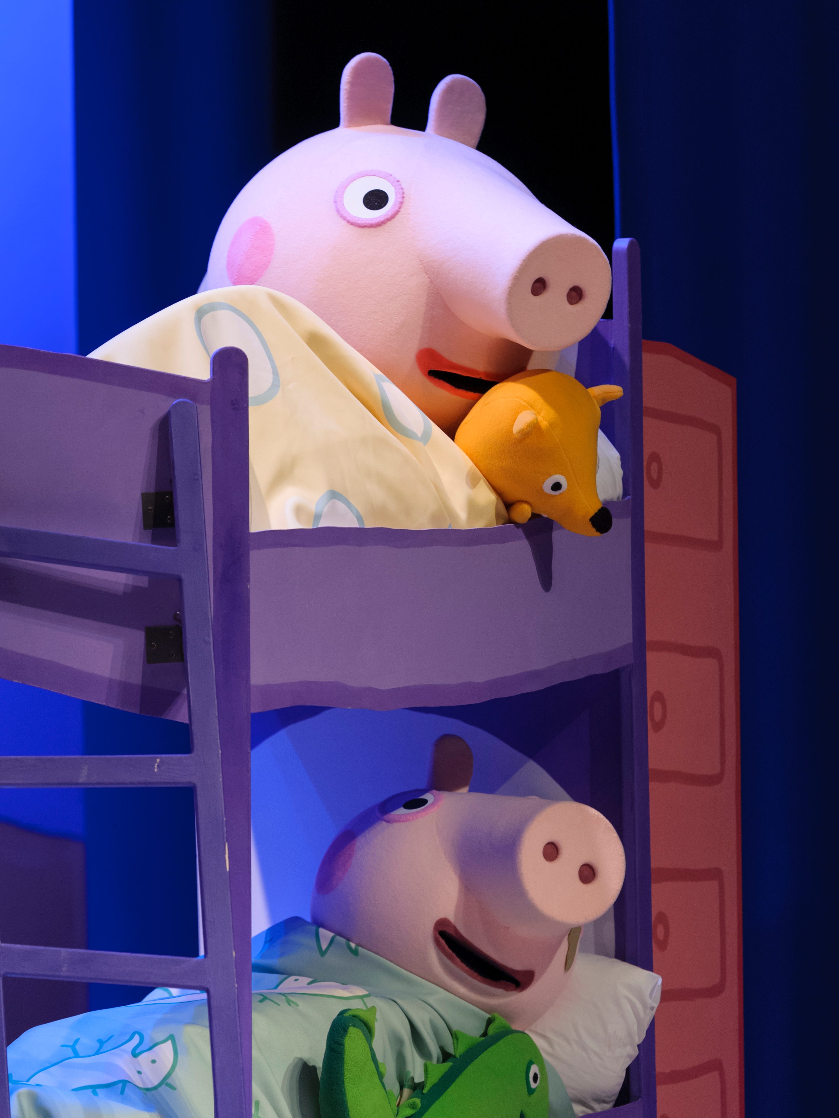 Peppa Pig Live Returns To Area, Peppa Pig Bunk Bed