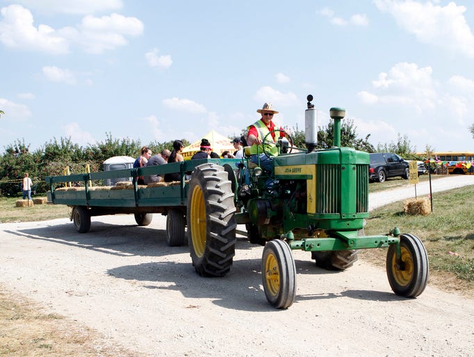 Visitors to the Elegant Farmer in Mukwonago take a
