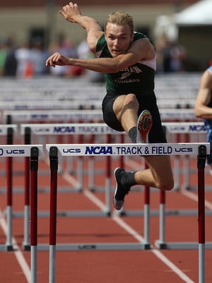 Coleman's Josh Pillath is second in the area for the boys 110-meter hurdles, high jump, long jump and discus.