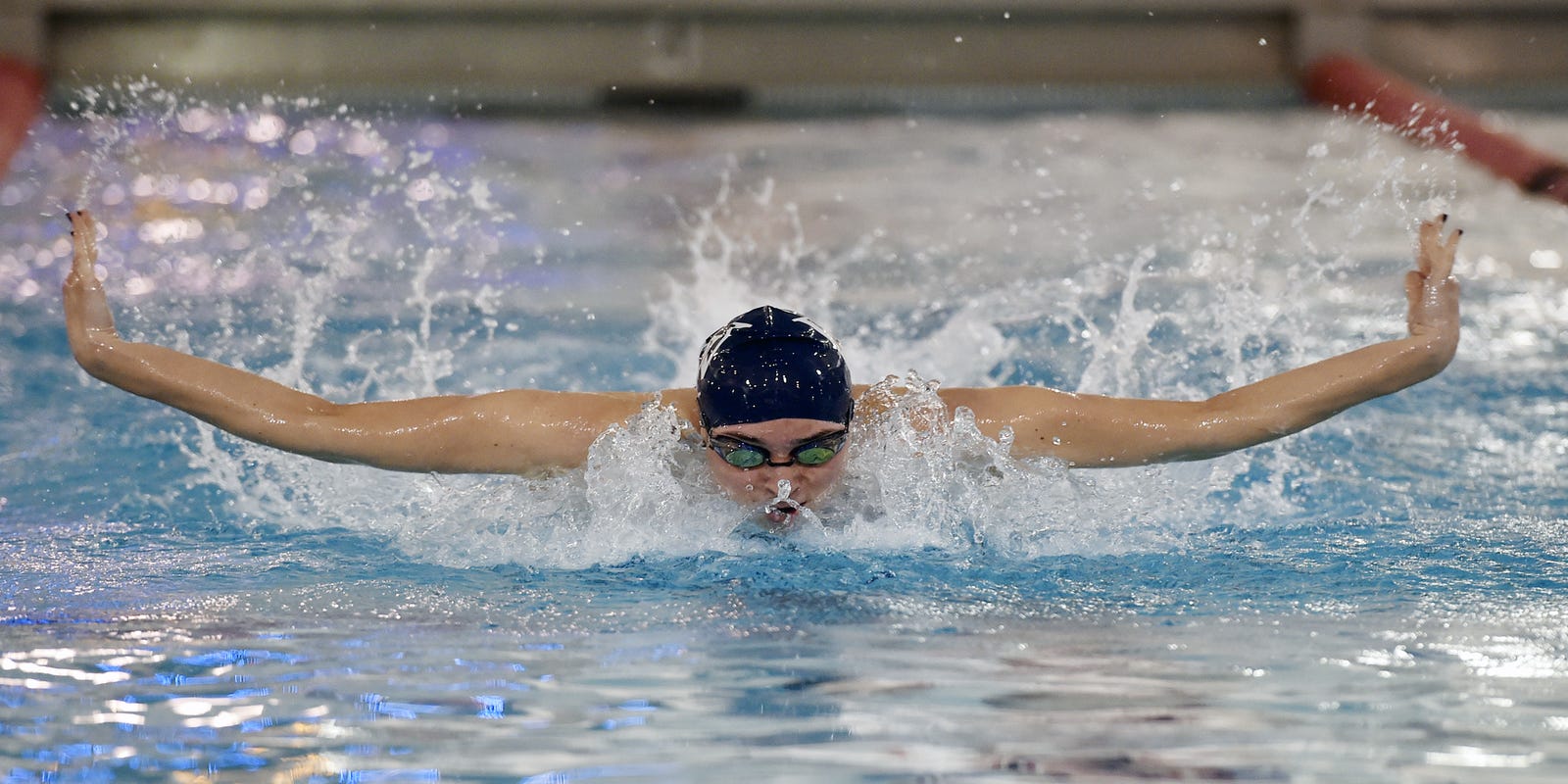 Live District 3 swimming championships