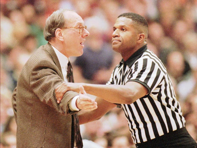 Ted Valentine: 35 years as a referee