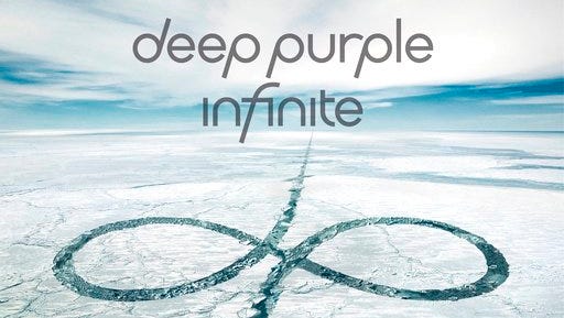 This cover image released by earMusic shows "Infinite," the latest release by Deep Purple.