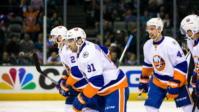 Captain John Tavares leads the New York Islanders with 14 points.