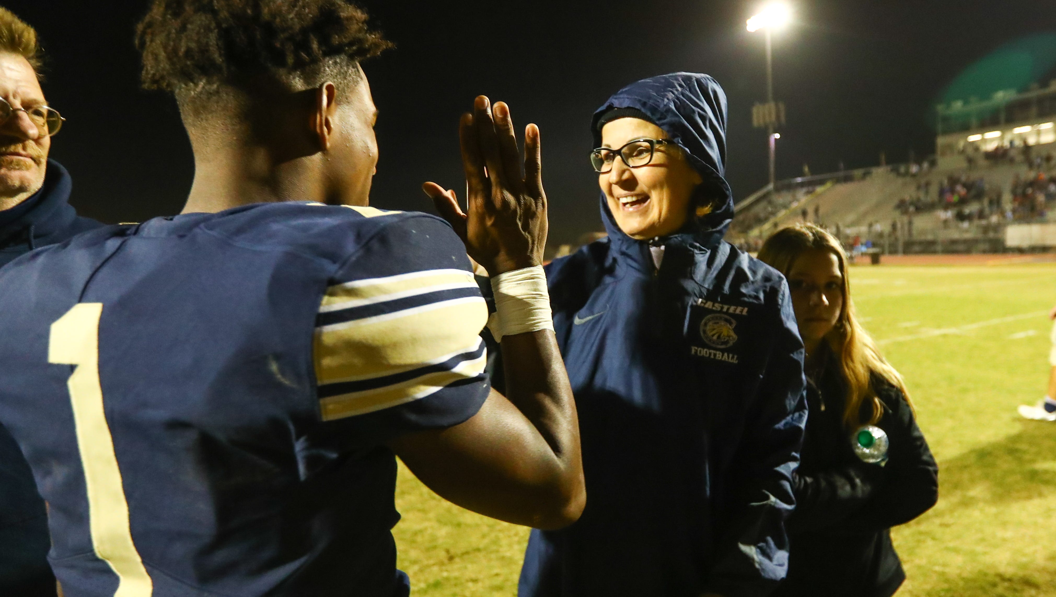 Casteel S 3a Football Final Run Inspired By Principal Fighting Cancer