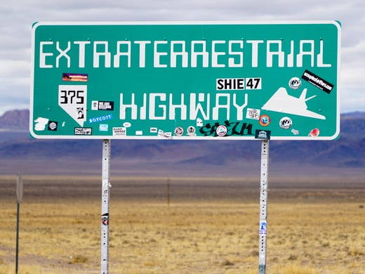 Nevada's Extraterrestrial Highway draws visitors from